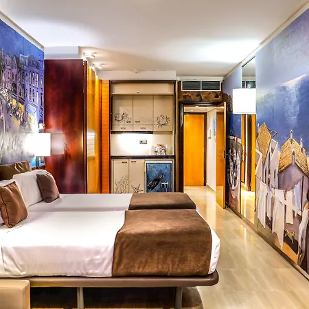 Отель Estela Barcelona 4*